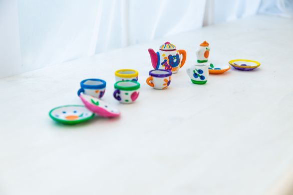 Фотография, изображение Набор для детского творчества "Самый стильный чайный сервиз" (TY4428)