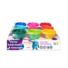 Фотография, изображение Набор для детского творчества "Тесто-пластилин 8 цветов" TY4408