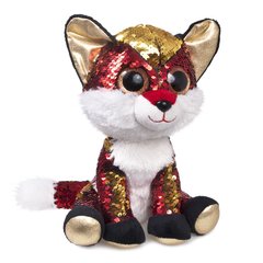 Фотография, изображение Мягкая игрушка с паетками Fancy "Блестяшки" лисёнок Опал