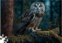 Фотография, изображение Пазл 1000 элементов «Мудрая сова» (TRFL_B/OWL)
