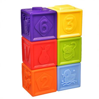 Фотография, изображение Игрушка развивающая "Кубики" CUB06