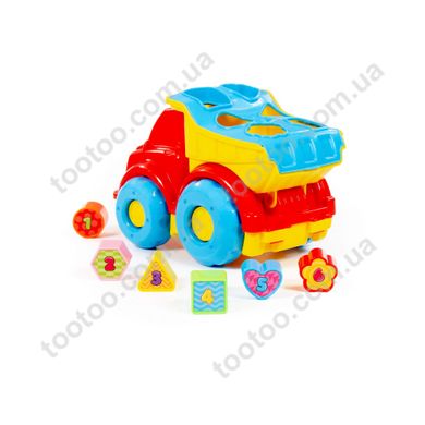 Фотография, изображение Игрушка развивающая POLESIE "Автомобиль-самосвал" (89120)