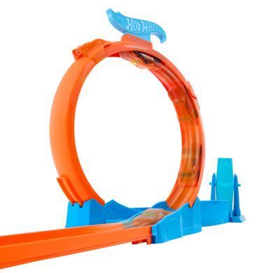 Фотография, изображение Трек Hot Wheels Track creator Тройная петля (JDW39)