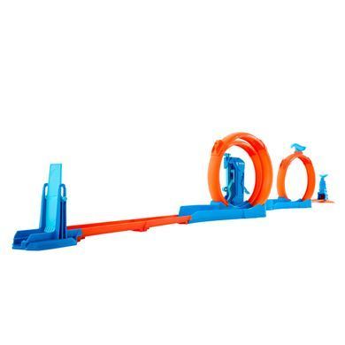 Фотография, изображение Трек Hot Wheels Track creator Тройная петля (JDW39)