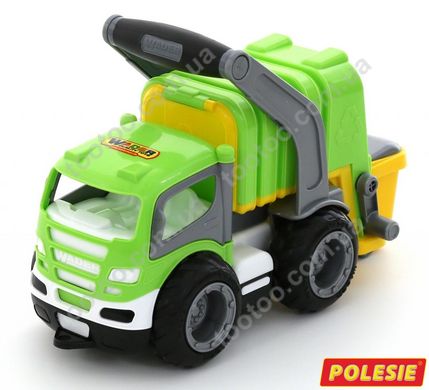 Фотография, изображение Игрушка Polesie "ГрипТрак", автомобиль коммунальный (в сеточке) (6257)