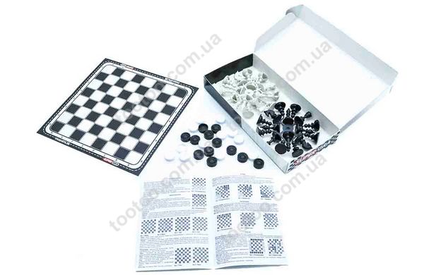 Фотография, изображение Набор 5476 Шашки Шахматы 9 игр в коробке ТМ Максимус (5476)