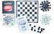 Набор 5476 Шашки Шахматы 9 игр в коробке ТМ Максимус (5476), фотография