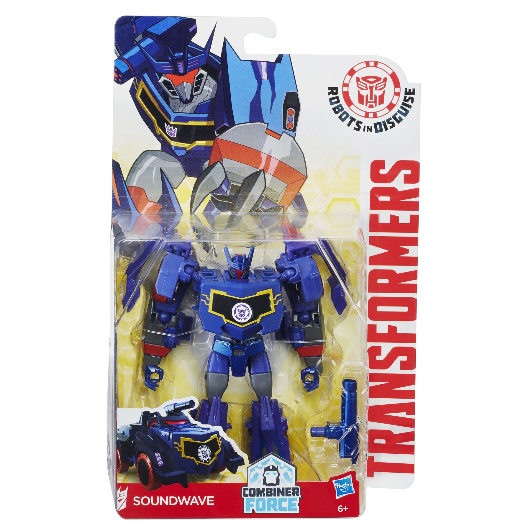 Трансформеры Hasbro Transformers Robots In Disguise Warriors Саундвейв  (B0070_С1080) - TooToo