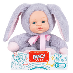 Фотография, изображение Мягконабивная кукла FANCY DOLLS "Пушистик Зайка" 30 см. (KUKL7)