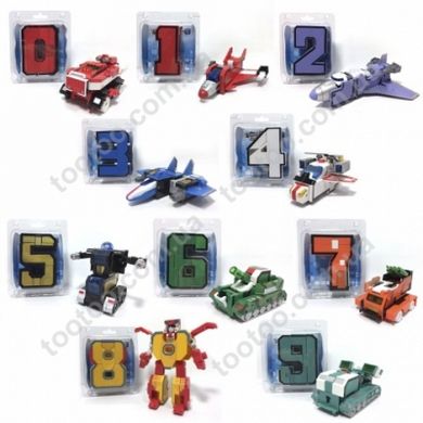 Фотография, изображение Игрушка "Трансформер-цифра", в ассортименте (G2022-1)