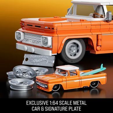 Конструктор Hot Wheels Brick Shop Elite Custom &rsquo;62 Chevy Pickup 858 деталей (JFT20)