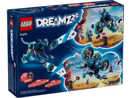 LEGO Конструктор DREAMZzz Котячий мотоцикл Зоуі (71479)