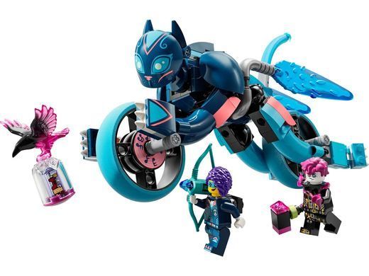 LEGO Конструктор DREAMZzz Котячий мотоцикл Зоуі (71479)