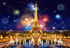 Світлина, зображення Пазл "Чарівність ночей, Париж" Castorland, 1000 шт (C-103997)