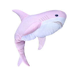 Фотография, изображение Мягкая игрушка  Акула FANCY, розовая 49 см