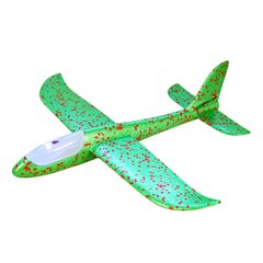Фотография, изображение Самолет-планер Qunxing toys со светом зеленый (S186-14-1)