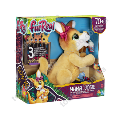 Фотография, изображение Интерактивная игрушка Hasbro "Кенгуру мама Джози и ее кенгурята" (E6724)