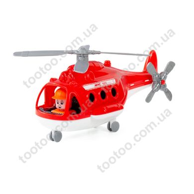 Фотография, изображение Игрушка POLESIE Вертолёт пожарный "Альфа" (72382)