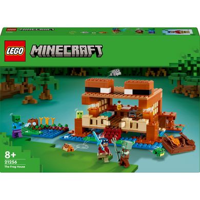 Конструктор LEGO Minecraft Будинок у формі жаби (21256)