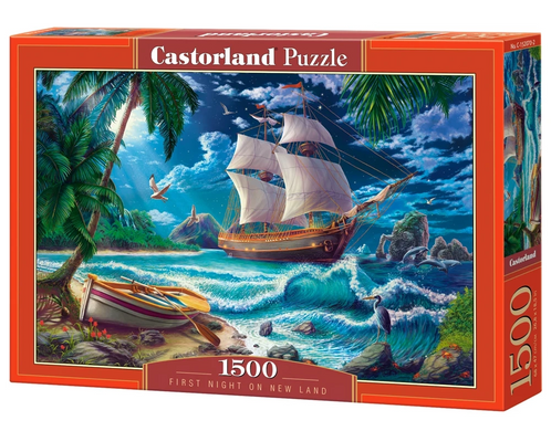 Фотография, изображение Пазл Castorland, Первая ночь на Новой земле, 1500 деталей (C-152070)