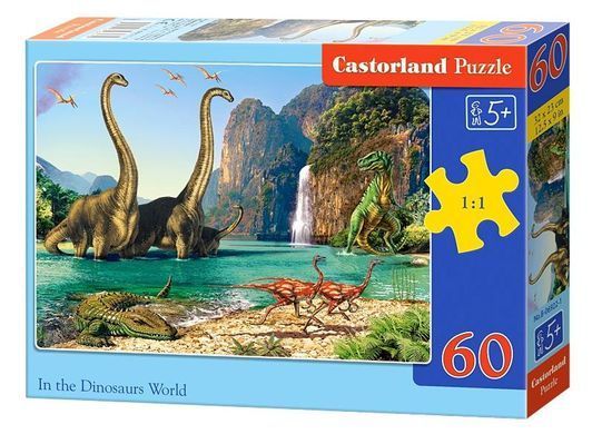 Світлина, зображення Пазл для дітей "Динозаври" Castorland (B-06922)