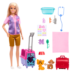 Фотография, изображение Набор Barbie "Зоозащитница" (HRG50)