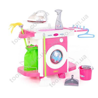 Світлина, зображення Дитяча пральна машина Polesie "Carmen" з іграшковою праскою (58850)