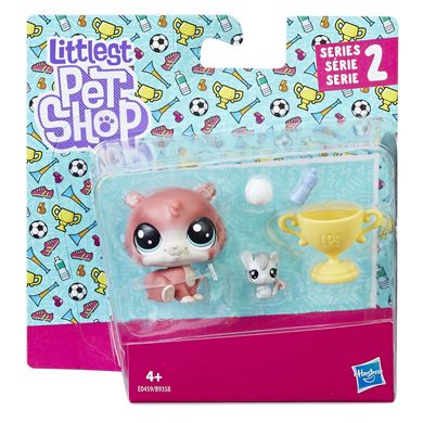 Фотография, изображение Фигурка Hasbro Littlest Pet Shop набор из двух петов Твитч с аксессуарами (B9358_E0459)
