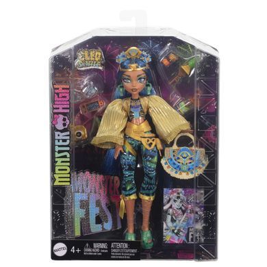 Фотография, изображение Кукла Monster High Монстро-фестиваль Клео (HXH81)