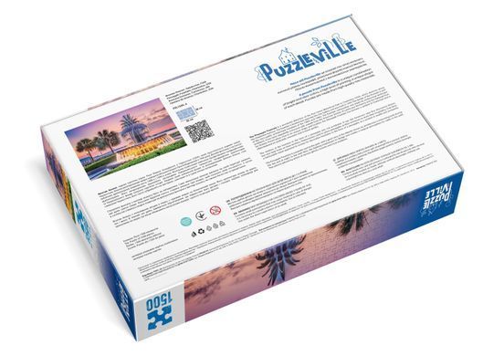 Фотография, изображение Пазл 1500 элементов "Фонтан Ананас", Чарльстон, США"(PZL1500_4)