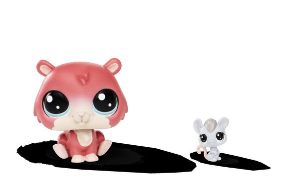 Фотография, изображение Фигурка Hasbro Littlest Pet Shop набор из двух петов Твитч с аксессуарами (B9358_E0459)