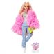 Кукла Barbie "Экстра" в розовой пушистой шубке (GRN28), фотография