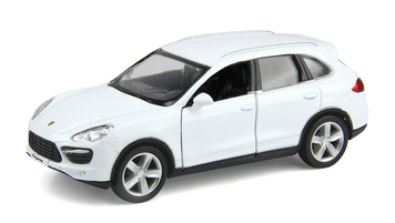Машинка Porsche Cayenne, масштаб 1:32 (554014), белая
