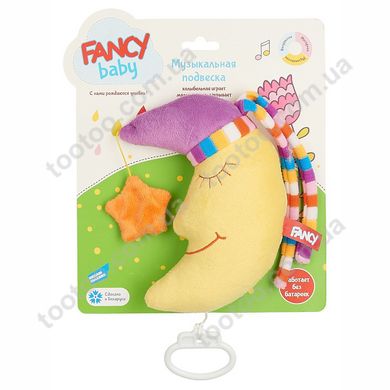 Фотография, изображение Подвесная музыкальная игрушка на кроватку "Месяц" FANCY BABY (PEM0\M)