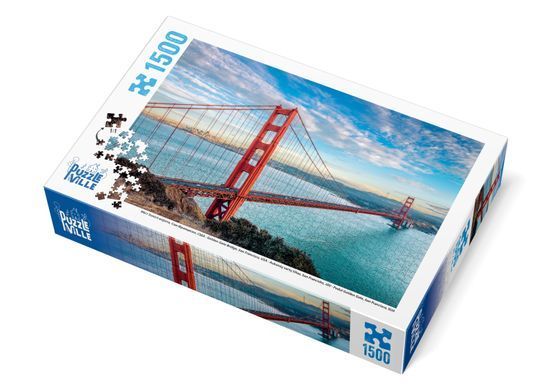 Фотография, изображение Пазл 1500 элементов "Мост Золотые ворота", Сан-Франциско, США"(PZL1500_3)