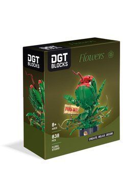 Конструктор цветы "Растение-пиранья", 838 деталей (FLW13)