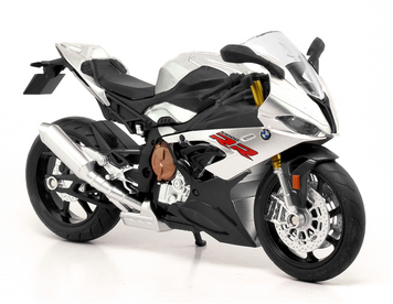 Мотоцикл BMW S1000RR 2020 (Regular), масштаб 1:12 (644101), белый