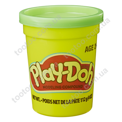 Фотография, изображение Тесто Play-Doh в баночке 112 г Зеленый цвет (B6756-1)