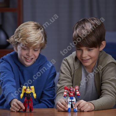 Фотография, изображение Игровой набор Hasbro Transformers Роботы под прикрытием – Крэш-Комбанер Стронгарм и Оптимус прайм (C0628_C0629)