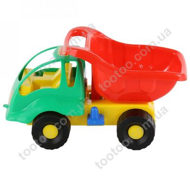 Світлина, зображення Іграшка Polesie "Мураха", автомобіль-самоскид зелено-червоний (3102-2)