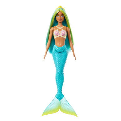 Світлина, зображення Лялька-русалонька "Блакитно-зелений мікс" серії Дрімтопія Barbie (HRR03)
