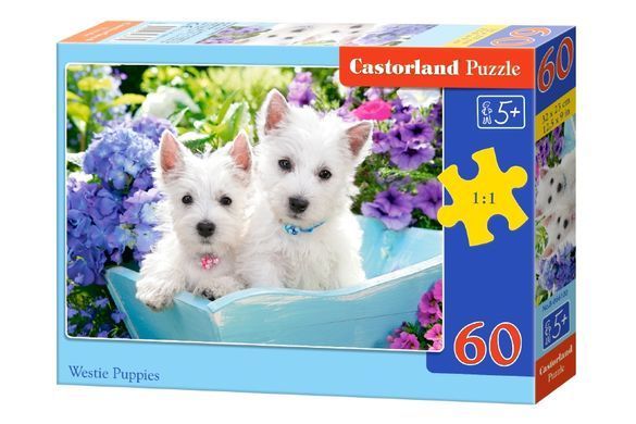 Світлина, зображення Пазл для дітей "Цуценята" Castorland (B-066100)