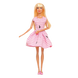Фотография, изображение Кукла в повседневной одежде, шарнирная (8406), розовое платье