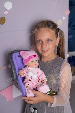 Фотография, изображение Пупс с аксессуарами "Малыш с переноской" FANCY DOLLS (PU12)