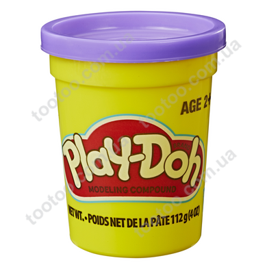 Фотография, изображение Тесто Play-Doh в баночке 112 г Фиолетовый цвет (B6756-2)
