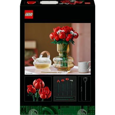 Конструктор LEGO Icons Букет роз (10328)