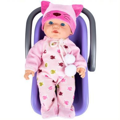 Світлина, зображення Пупс із аксесуарами FANCY DOLLS "Малюк" із перенокою" (PU12)