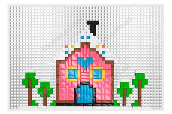 Фотография, изображение Игрушка "Мозаика ТехноК" 1188 элементов (7020)