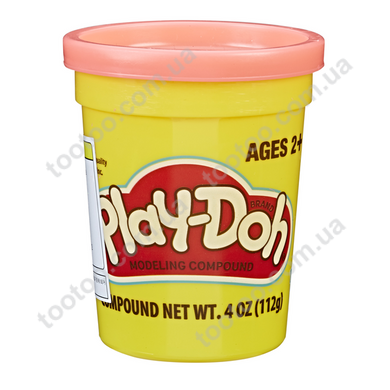 Фотография, изображение Тесто Play-Doh в баночке 112 г Розовый цвет (B6756-3)