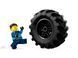 Конструктор LEGO City Синий грузовик-монстр (60402)
